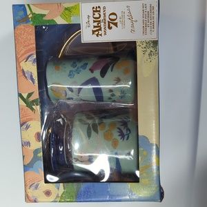 Alice in Wonderland Cream and Sugar Set